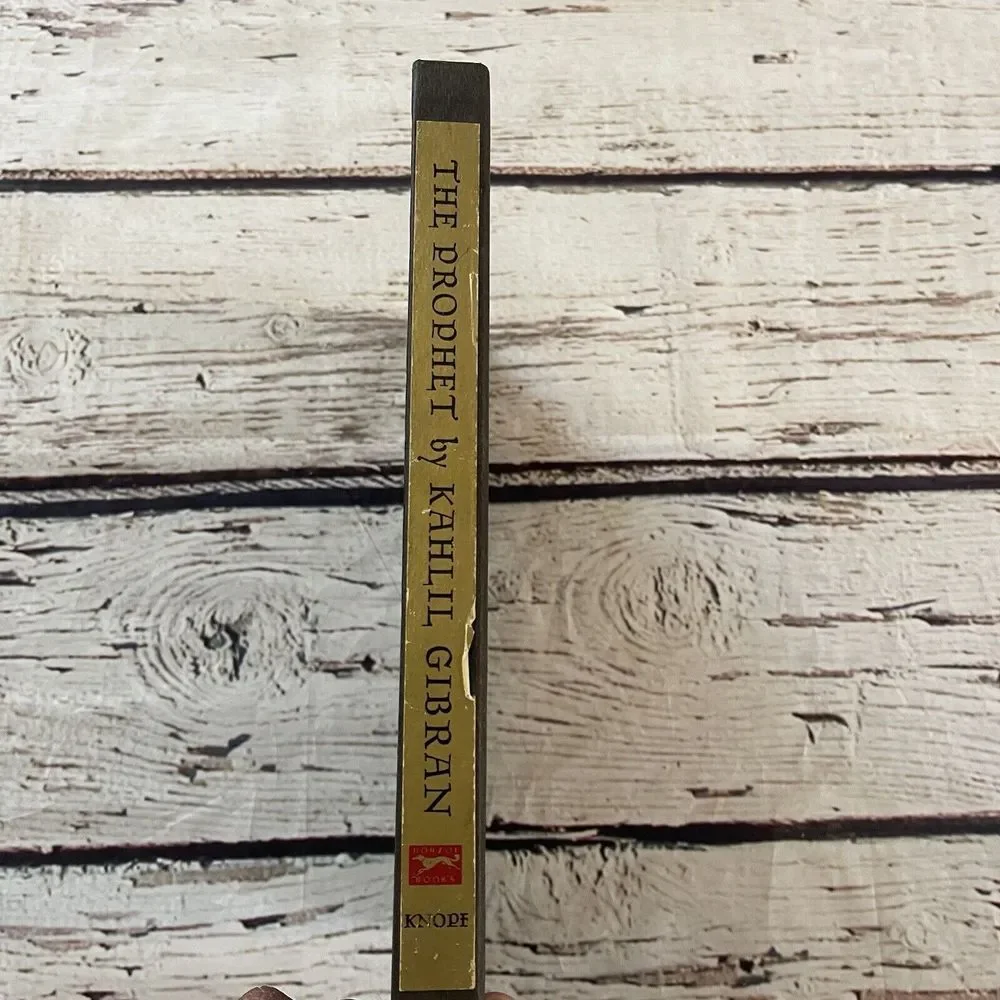 The Prophet‎ by Kahlil Gibran 1989 30th Printing Knoff Slip Case Borzoi Book HC